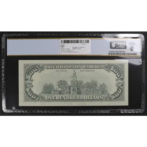 $100 1993  Small Size $100 Federal Reserve Notes 2174-E