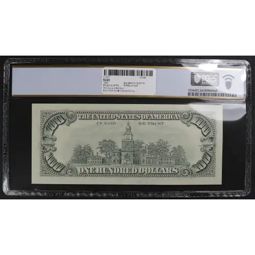 $100 1993  Small Size $100 Federal Reserve Notes 2174-E (2)