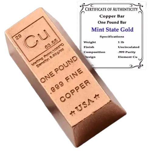 100 oz Fine 9 Mint Copper Bar (2)