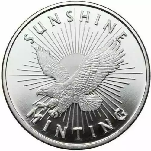 1/2oz Sunshine Mint Silver Round (2)