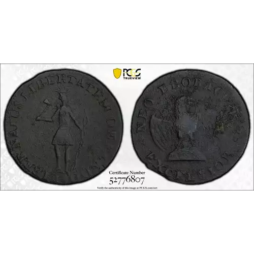 1787 NY 1/2P Excelsior, Indian/Eagle, BN (2)