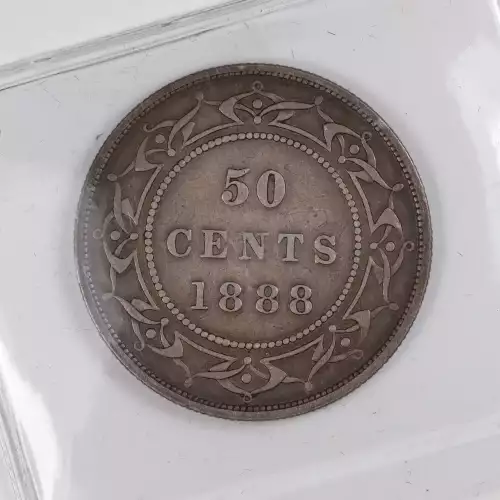 1874 Canada / Newfoundland 50 Cents (2)