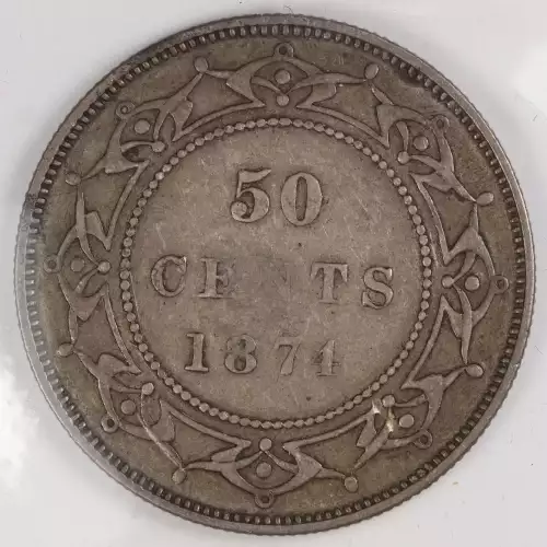 1874 Canada / Newfoundland 50 Cents (2)