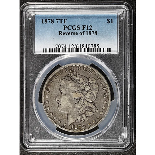 1878 7TF $1 Reverse of 1878 (3)