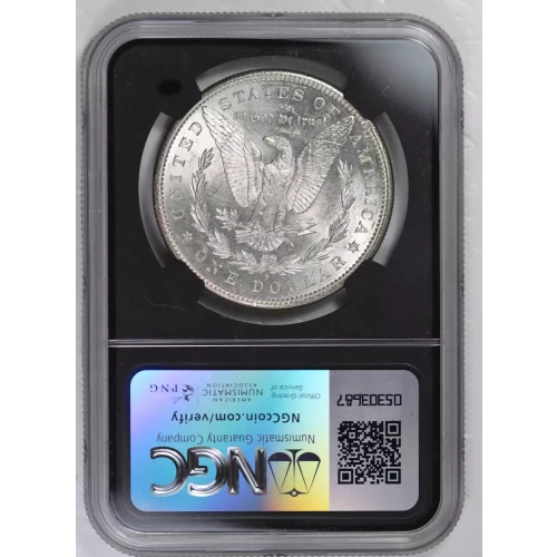 1881 S Morgan Silver Dollar NGC BU Bag Series