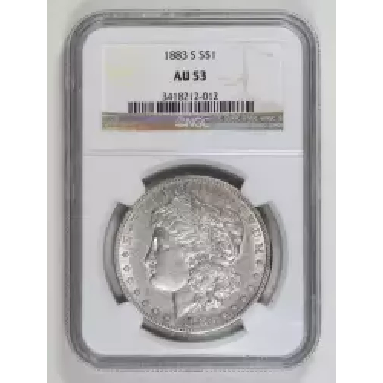 1883S Silver Dollar NGC AU53 Lost Dutchman Rare Coins