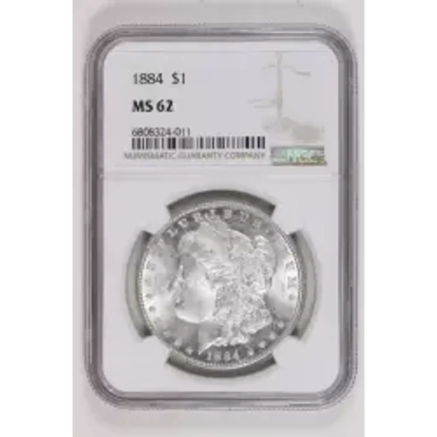1884 Morgan Silver Dollar NGC MS-62 - Lost Dutchman Rare Coins