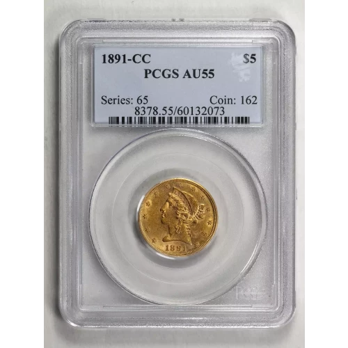 1891-CC $5