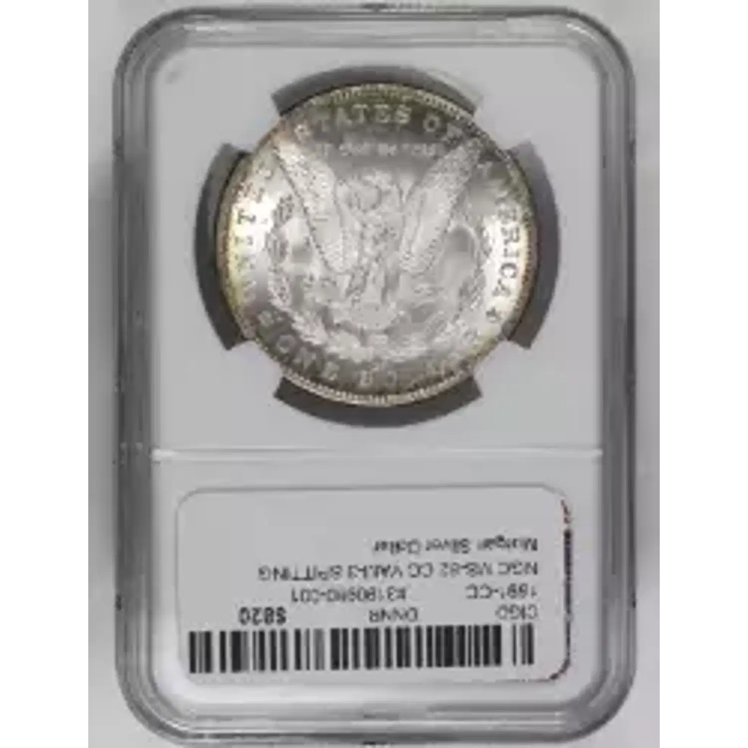 1891-CC Morgan Silver Dollar NGC MS-62 CC VAM-3 SPITTING EAGLE - Lost ...
