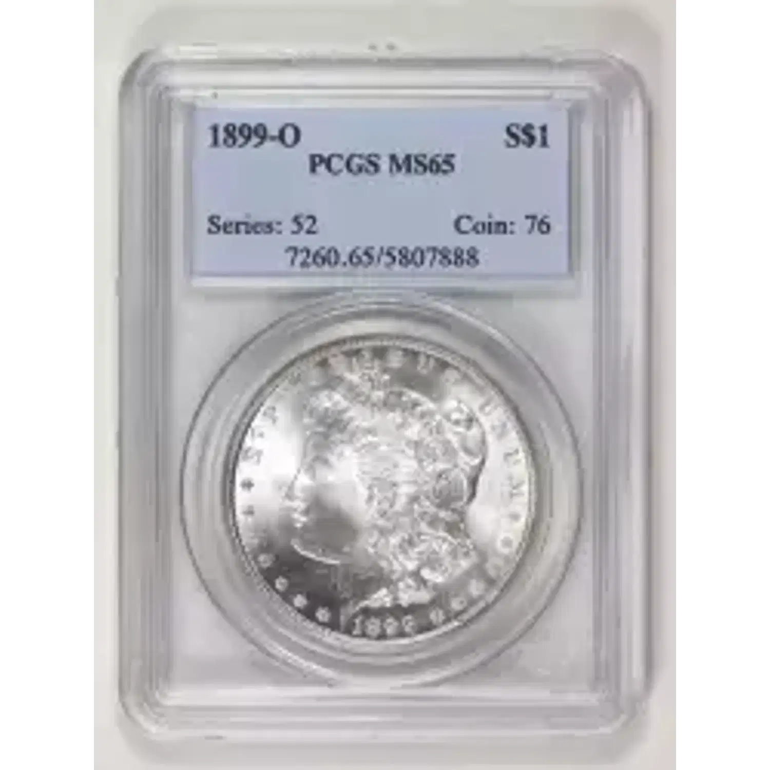 1899-O Morgan Silver Dollar PCGS MS-65 - Lost Dutchman Rare Coins