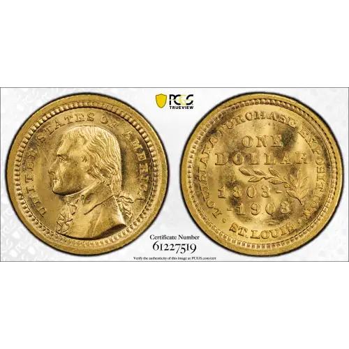 1903 G$1 LA Purchase, Jefferson (2)