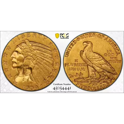 1909-D $5
