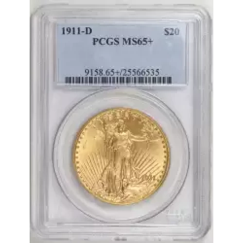 1911-D $20