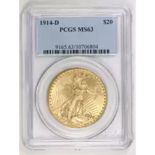 1914-D $20
