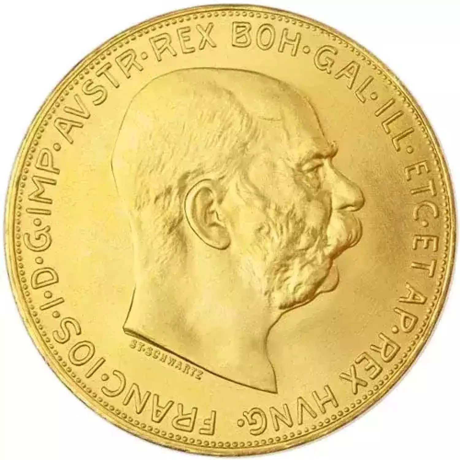 1915 100 Korona Austria Gold Coin
