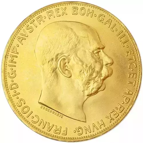 1915 100 Korona Austria Gold Coin