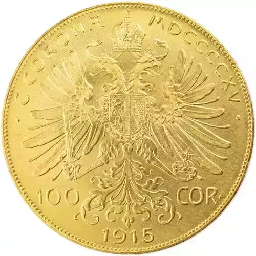 1915 100 Korona Austria Gold Coin (2)
