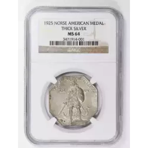1925 NORSE THICK SILVER 