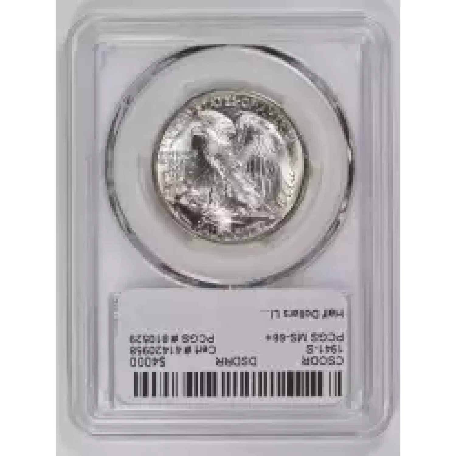 1941-S Half Dollars Liberty Walking PCGS MS-66+ FS-901 Missing Wing  Feathers - Lost Dutchman Rare Coins