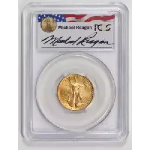 1986 $10 Gold Eagle Michael Reagan
