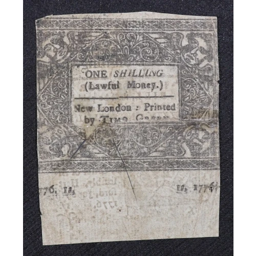 1s June 7, 1776  COLONIAL CURRENCY CT-194