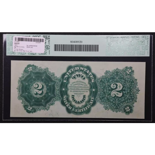 $2 1891 Small Red Silver Certificates 246 (2)