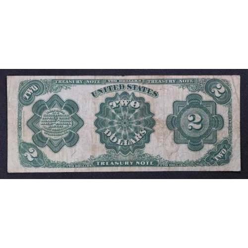 $2 1891 Small Red Treasury or Coin Notes 357