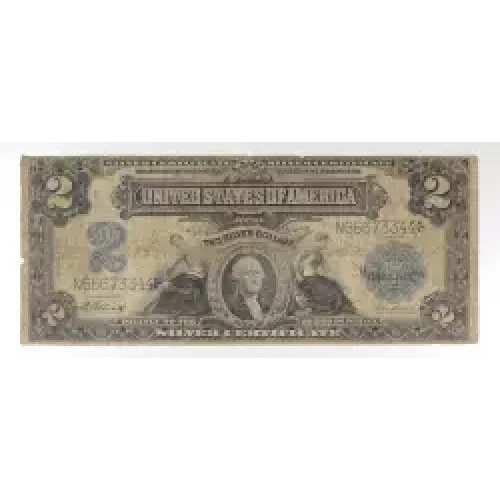 $2 1899 Blue Silver Certificates 257