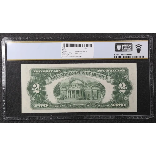 $2 1928-G red seal. Small Legal Tender Notes 1508 (2)