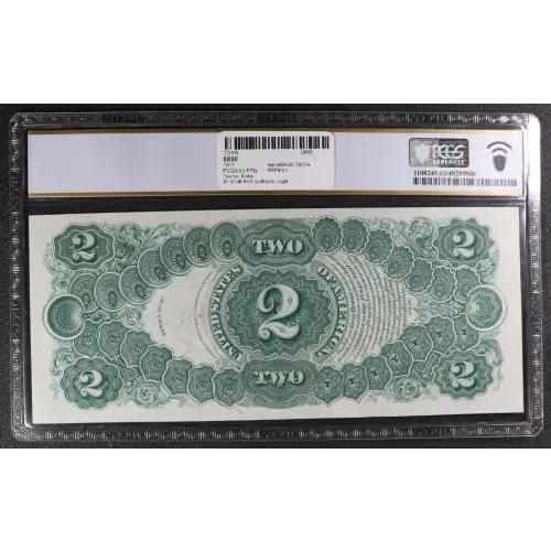 $2  Small Red, scalloped Legal Tender Issues 57 (2)