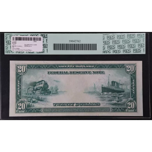 $20 1914 Red Seal Federal Reserve Notes 991A (2)