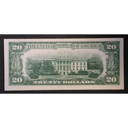 $20 1950 blue-Green seal. Small Size $20 Federal Reserve Notes 2059-H (3)