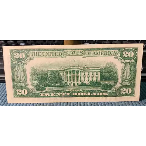 $20 1950 blue-Green seal. Small Size $20 Federal Reserve Notes 2059-L* (3)