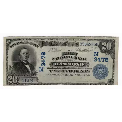 $20  Blue Seal Third Charter Period 651