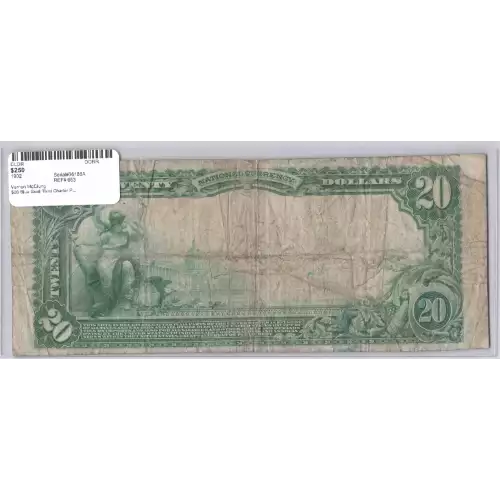 $20  Blue Seal Third Charter Period 653