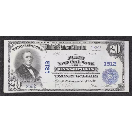$20  Blue Seal Third Charter Period 653