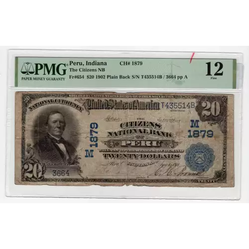 $20  Blue Seal Third Charter Period 654