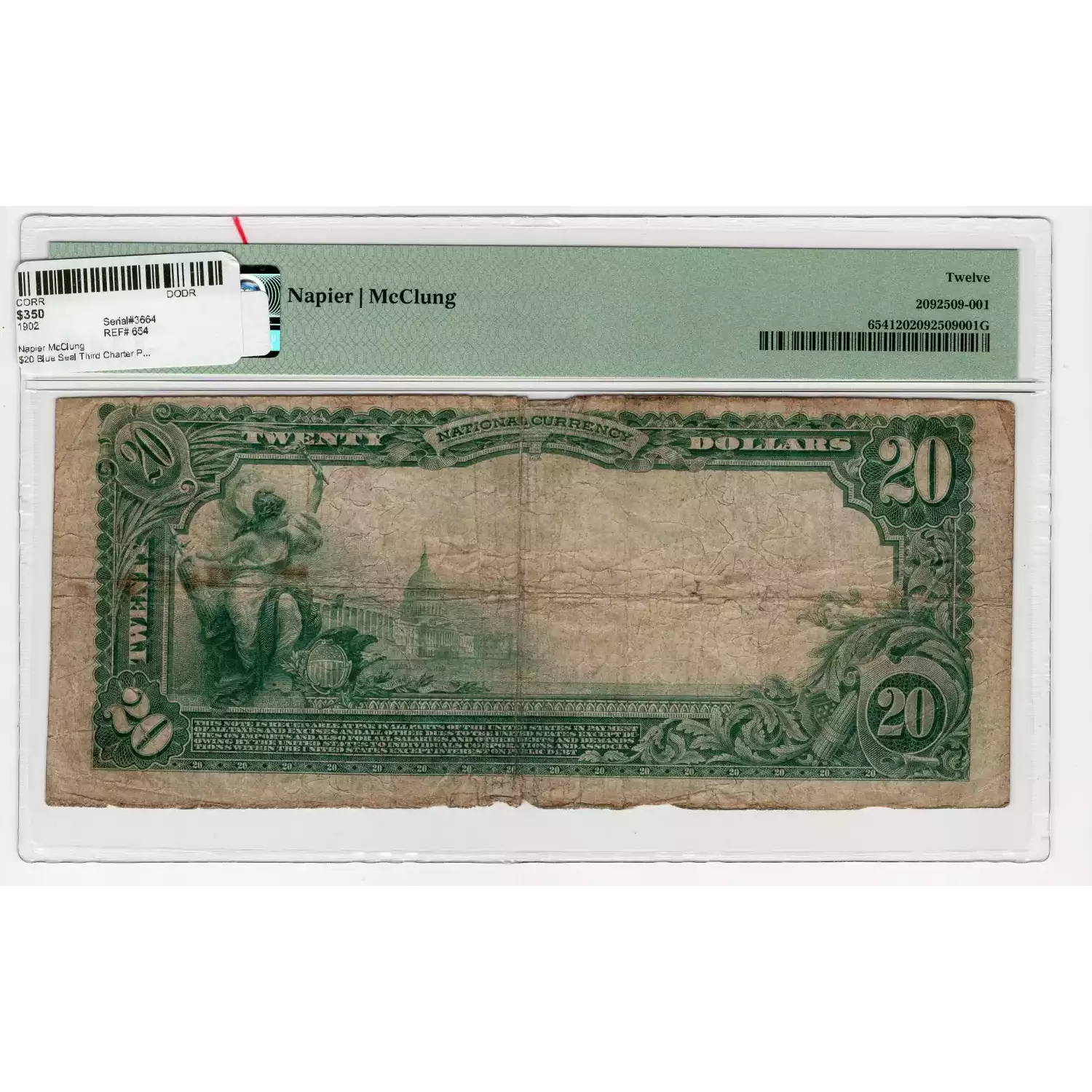 $20  Blue Seal Third Charter Period 654 (2)