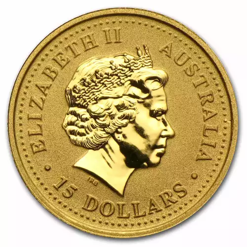 2000 1/10oz  Australian Perth Mint Gold Lunar: Year of the Dragon (2)