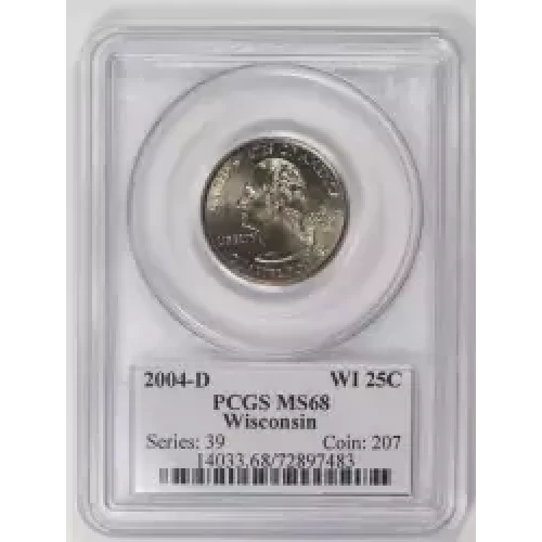 2004-D 25C Wisconsin