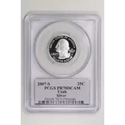 2007-S 25C Utah Silver, DCAM