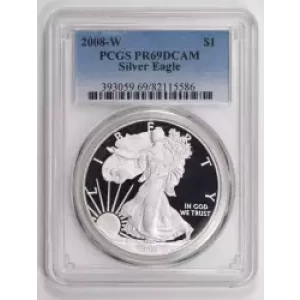 2019-S $1 1 oz Proof Silver Eagle PR70 PCGS First Day Of Issue Gary Whitley 