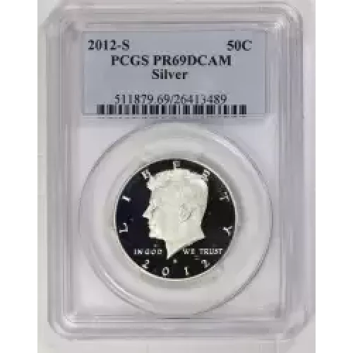 2012-S 50C Silver, DCAM
