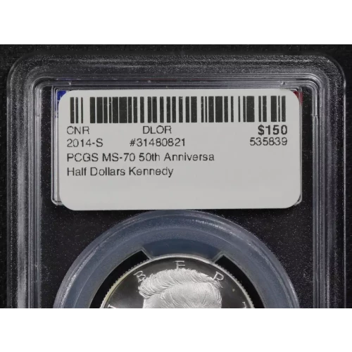 2014-S 50C Enhanced - Silver First Strike Moy Signature 50th Anniversary Set