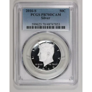 2016-S 50C Silver, DCAM