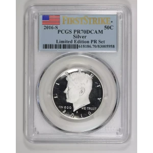 2016-S 50C Silver Limited Edition PR Set - First Strike, DCAM