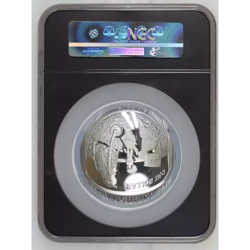 2019 Apollo 5 Ounce Silver - Concave / Convex Coin (2)