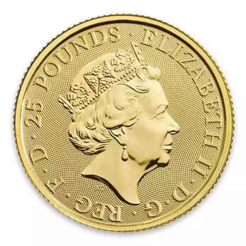 2020 1/4oz Gold Britain Queen's Beasts: The Horse of Hanover (3)