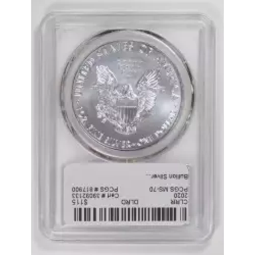 2020-(P) $1 Silver Eagle - Emergency Issue Struck at Philadelphia (2)