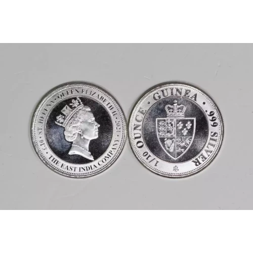 2021 1/10oz  Saint Helena Spade Guinea Silver Coin